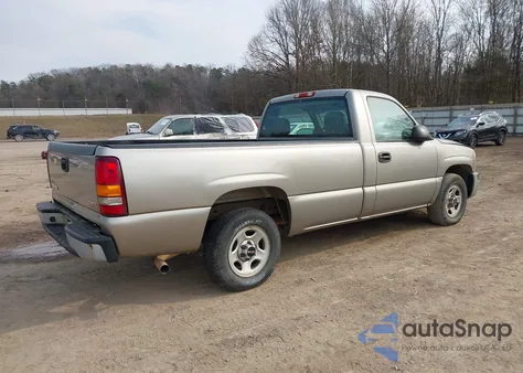 2003 GMC Sierra 1500 Work Truck из США, поврежденный, VIN 1GTEC14V13Z262909